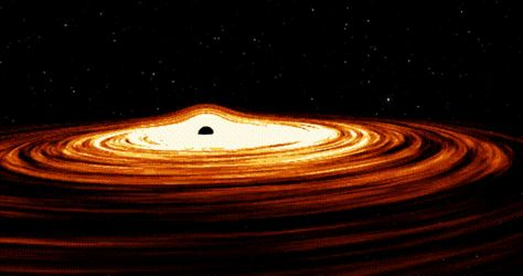 Accretion disk around a black hole   - GIF on Imgur Accretion Disk, Black Hole Gif, Black Hole Art, Universe Gif, Black Hole Wallpaper, Black Holes In Space, Gif Black, Gif Wallpaper, Sea Of Stars