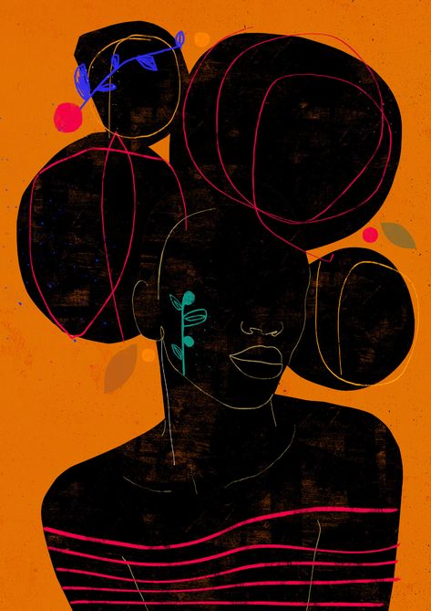 Black Orange Paint, Black Artwork Inspiration, Black Artwork Abstract, African Graffiti, Black Spirituality Art, Black Art Abstract, Abstract Black Art, Abstract African Art, Afro Design