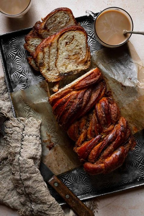 Cinnamon Babka, The Ultimate Homemade Recipe Cinnamon Babka Recipe, Sweet Yeast Dough, Chocolate Rugelach, Cinnamon Babka, Guava And Cream Cheese, Yeast Dough Recipe, Babka Bread, Baking Conversions, Cinnamon Filling