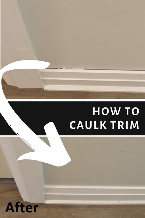 Caulking Tips, Paint Trim, Architecture Renovation, House Flipping, Diy Trim, Cleaning Tricks, Inspired Interiors, Building Projects, Diy Home Repair