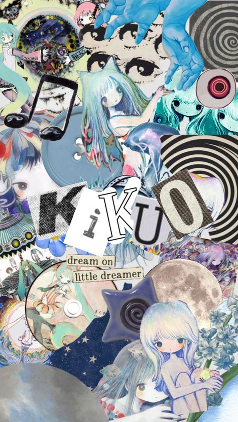 #kikuo #vocaloid #hatsunemiku Kikuo Wallpaper, Hatsune Miku, Vocaloid, Cover Art, Phone Wallpaper, Sketch Book, Anime, Art