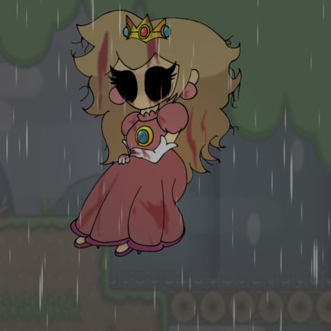 Princess Peach from the spooky SMW Rom Hack! :D Coronation Day, Forest King Peach, Ghost Princess Mario, Witch Princess Peach, Coronation Day Peach, Peaches Song Bowser, Princess Peach Gif Pixel, Peaches Peaches Bowser Song, Emily Corpse Bride