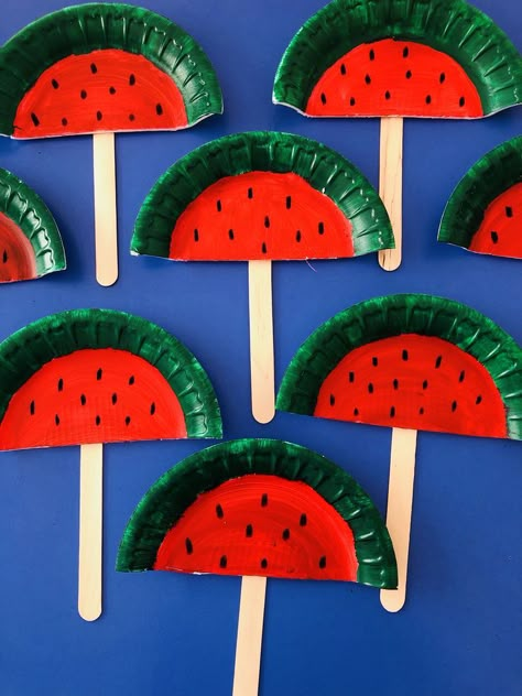 ... Fruit Art For Preschool, Fruit Projects For Preschool, Fruits Arts And Crafts For Kids, Fruits Art And Craft For Preschool, Fruits Crafts For Kids Preschool, Fruit Crafts For Preschool, Summer School Crafts, Vegetable Crafts, Summer Preschool Crafts