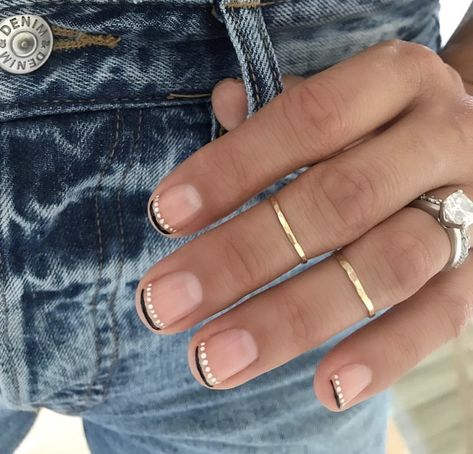 New French Manicure, Subtle Nail Art, Moon Nails, Subtle Nails, Classic French Manicure, Blue Nail Polish, Toe Nail Designs, Minimalist Nails, Manicure Y Pedicure