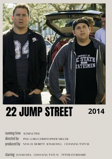 22 Jump Street Poster, 21 Jump Street Polaroid Poster, 21 Jump Street Poster, 22 Jump Street, Poster Polaroid, Street Film, Street Poster, Jump Street, Movies To Watch Teenagers