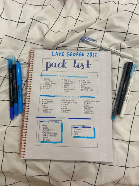 Minnesota Packing List, Lake Packing List Summer, Lake Weekend Packing List, Lake Packing List, Lake Vacation Packing List, Lake Day Essentials, Packing List For Camping, Lake House Trip, Bullet Journal Packing List