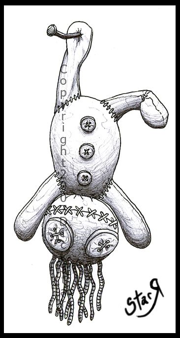 Ragdoll tattoo 1 by ~DickStarr on deviantART Ragdoll Tattoo, Voodoo Doll Tattoo, Voodoo Tattoo, Voodoo Art, Scary Drawings, ポップアート ポスター, Arte Doodle, Doll Tattoo, Doll Drawing