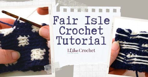 Crochet Fair Isle, Fair Isle Crochet, Free Baby Blanket Patterns, Crochet Cable, Crochet Decrease, Wire Crochet, Single Crochet Stitch, Diy Headband, Baby Blanket Pattern