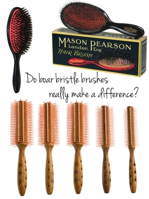 Boar Bristle Brush Benefits, Mason Pearson Brush, Boar Brush, Boar Bristle Brush, Mason Pearson, Hair Romance, Lazy Girl, Bristle Brush, Love Your Hair