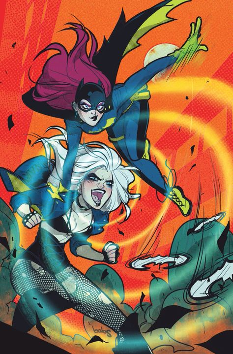 Batgirl & Black Canary by Babs Tarr Babs Tarr, Dc Batgirl, Univers Dc, Lois Lane, Bd Comics, Black Canary, Detective Comics, Batwoman, Comic Book Covers