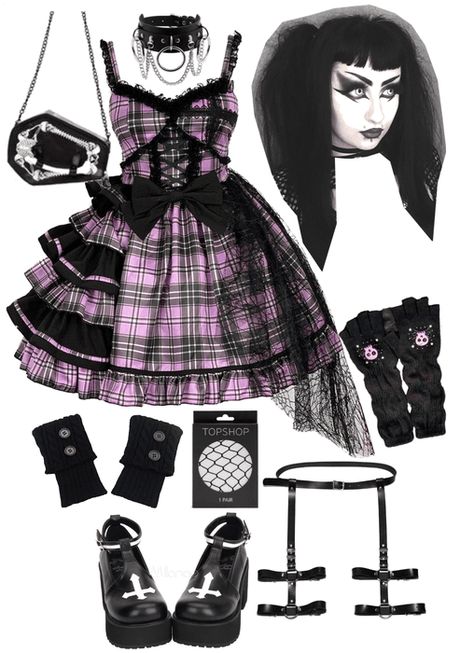 Harajuku Goth Outfits, Perky Goth Outfits, Sanrio Goth Outfits, Pastel Goth Harajuku, Black Harajuku Dress For Alternative Fashion, Pastel Goth Outfits 2014, Perky Goth, Harajuku Goth, Pastel Goth Outfits