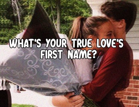 Take this fun love quiz and find What’s Your True love’s First Name Buzzfeed Quiz Boyfriend, True Love Quiz, Soulmates Quiz, Soulmate Quizzes, Buzzfeed Quiz Funny, Buzzfeed Quizzes Love, Life Quizzes, Crush Quizzes, Crush Funny