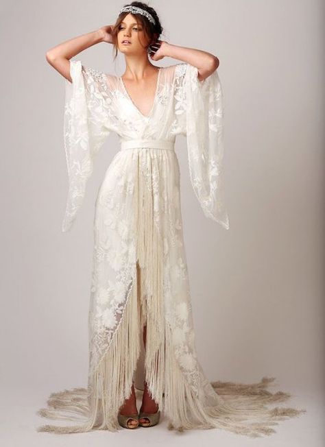 Fringe Wedding Dress, Hippie Wedding, Bohemian Bride, Summer Wedding Dress, Wedding Dress Inspiration, Bohemian Wedding, Hippie Chic, Boho Wedding Dress, Gown Wedding Dress