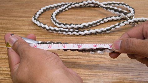 How to Make a Braided Rope Dog Leash: 15 Steps (with Pictures) Dog Leash Diy, Rope Dog Leash, Collar Clips, Small Scissors, Rope Leash, Rope Dog, Braided Rope, Dog Leads, Dog Leash