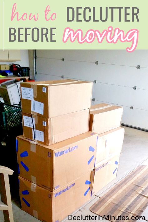 Declutter Before Moving, Pack To Move, Declutter Life, Home Declutter, Storage Pods, Moving Van, Planning A Move, Decluttering Tips, Packing To Move