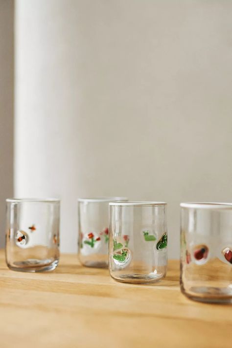 Icon Juice Glasses, Set of 4 | Anthropologie Anthropologie Home Glassware, Anthropologie Icon Juice Glasses, Anthropologie Juice Glasses, Icon Juice Glasses, Anthropologie Glassware, Anthropologie Glasses, Apartment Planning, 2024 Kitchen, Anthropologie Home