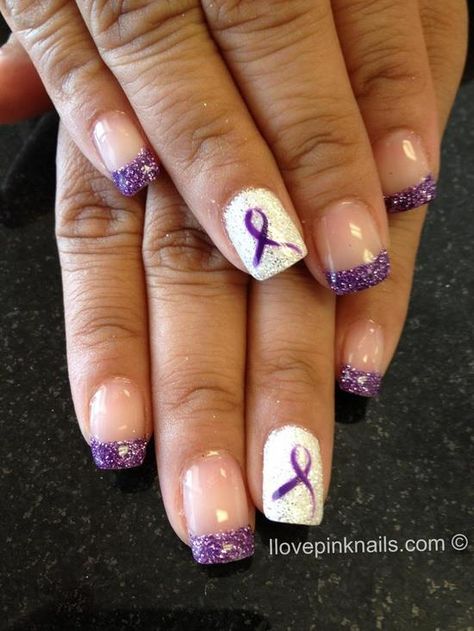 awesome. For Crohns. Relay For Life, Her Nails, Nail Art Galleries, Fancy Nails, Adirondack Chair, Love Nails, How To Do Nails, Beauty Nails, Beautiful Nails