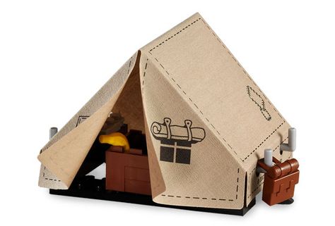 Lego Tent, Lego Camping, Kingdom Of The Crystal Skull, Lego Indiana Jones, Lego Medieval, Lego Kits, Amazing Lego Creations, Lego Stuff, 3d Artwork