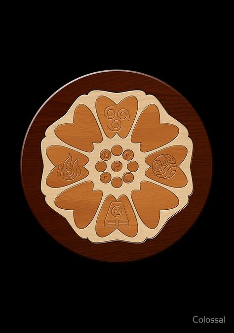 Order of the White Lotus by Colossal White Lotus Pai Sho, Lotus Sticker, Order Of The White Lotus, Avatar Tattoo, The White Lotus, Polynesian Tattoos, Geometric Tattoos, Lotus Art, Avatar The Last Airbender Art