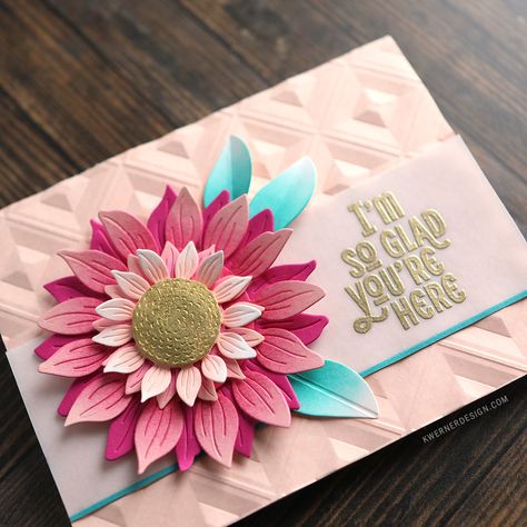 LIVE REPLAY – Live Crafting with Jennifer McGuire and Seeka – K Werner Design Blog Kristina Werner, Jennifer Mcguire Cards, Mail Art Envelopes, Jennifer Mcguire, Floral Trends, Paper Crafts Card, Distress Oxide Ink, Shaker Cards, Paper Crafts Diy Tutorials