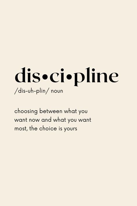 discipline-flairologi Vision Planner, Fitness Vision Board, Phone Background, 2024 Vision, Day Planners, Dream Life, Gym, Health, Quotes