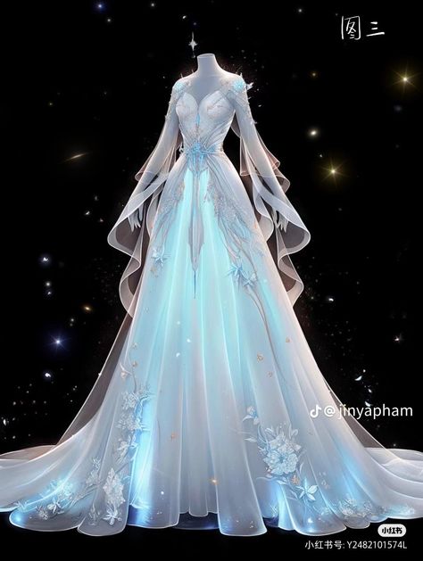 Fairytale Wedding Gown, Dreamy Gowns, Queen Outfit, Fantasy Dresses, Goddess Dress, Dream Wedding Ideas Dresses, Fantasy Gowns, Pretty Prom Dresses, Fairytale Dress