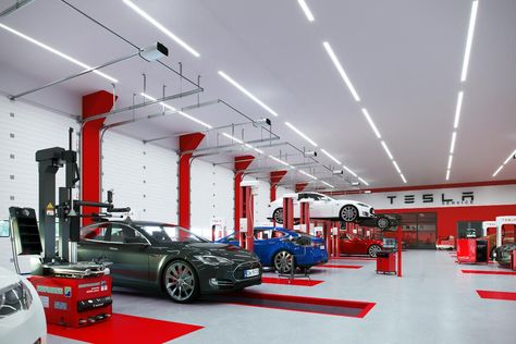 Garage Workshop Plans, Automotive Shops, Mechanic Shop, Hyundai I10, Volkswagen Touran, Car Workshop, Mercedes Benz Gla, Seat Alhambra, Mechanic Garage