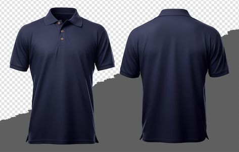 Plain navy or dark blue polo tshirt desi... | Premium Psd #Freepik #psd #blue #man #men #black Tshirt Design Template, Navy Polo Shirt, Polo Shirt Design, T Shirt Png, Black Polo Shirt, Blue Polo Shirts, Man Men, Collar Tshirt, Blue Polo