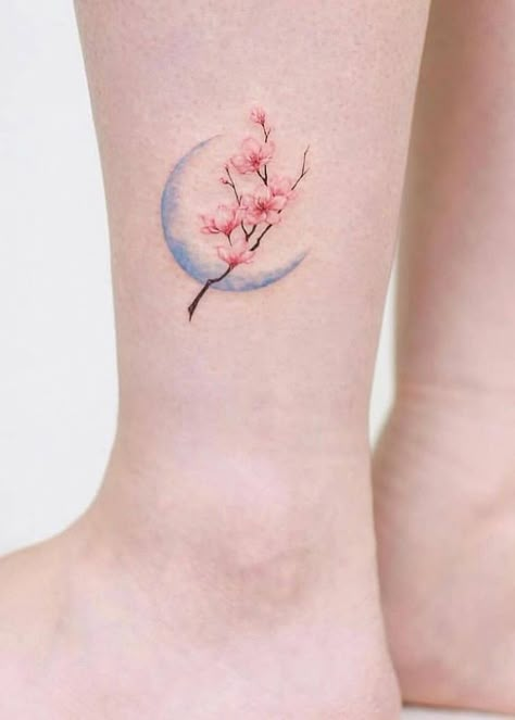 Color Fine Line Tattoo, Mugunghwa Tattoo, Stargazer Tattoo, Red Ink Tattoo Ideas, Ink Tattoo Ideas, Colour Tattoo For Women, Red Ink Tattoo, Butterfly Tattoo Meaning, Most Beautiful Butterfly