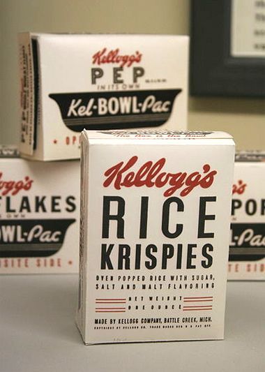 Vintage Kellogg's packaging Ireland Recipes, Cereal Packaging, Retro Packaging, Visuell Identitet, Cool Packaging, Vintage Packaging, Design Editorial, Graphic Design Packaging, Creative Packaging