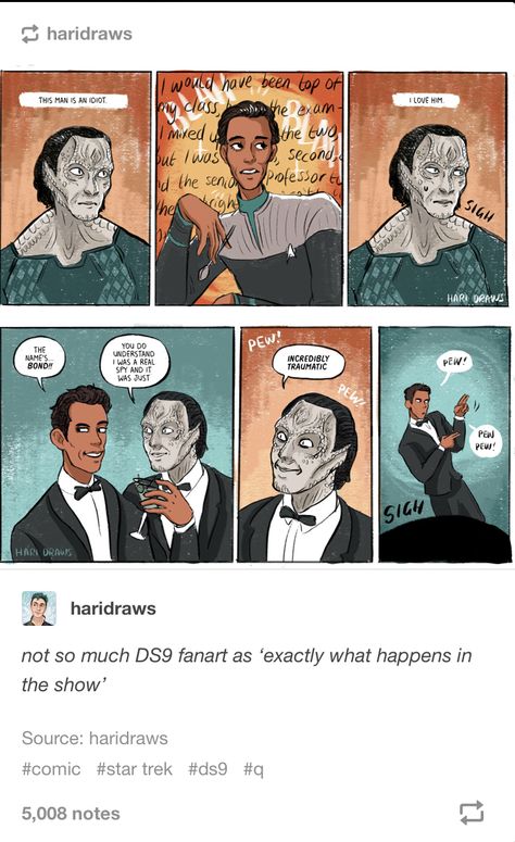 Tos Star Trek, Bashir And Garak, Ds9 Garak, Ds9 Fanart, Star Trek Fanart, Star Trek Ds9, Star Trek Funny, Funny Nerd, Star Trek Art