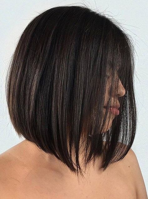 Bob Hairstyles One Length, Bob Cute Short For Women, One Length Bob, Bob Cut Hairstyles, Choppy Bobs, One Length Haircuts, One Length Bobs, Bob Hairstyle Ideas, Straight Bob Haircut