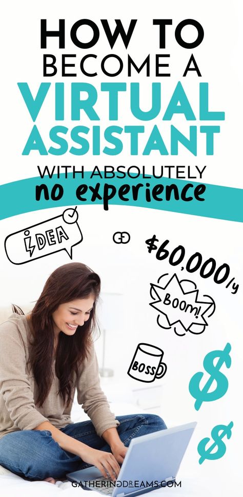 Virtual Assistant Training, Legit Online Jobs, Become A Virtual Assistant, Virtual Assistant Jobs, Data Entry Jobs, Virtual Assistant Business, Virtual Assistant Services, Text Overlay, Money Making Ideas