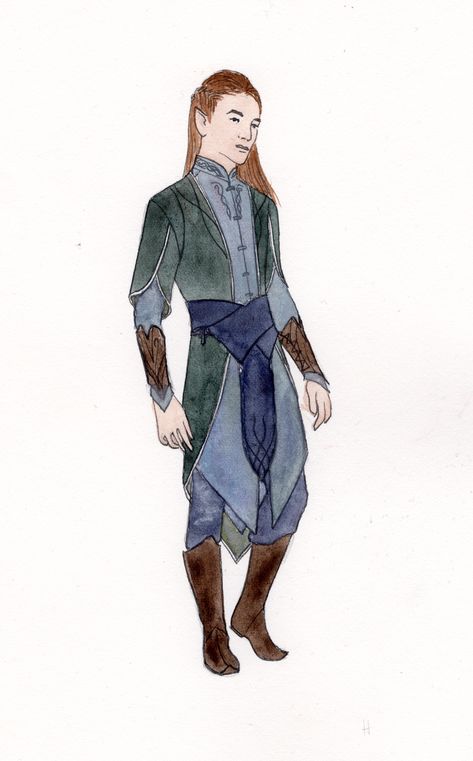 Elven Costume Reference created for @lagerderelben. The Sindar Kit features an open vest with tulip sleeves over a knee-lenth shirt with standing collar. The outfit is completed with a cloth belt, decorative bracers and high boots. Elvish Clothing, Elven Dresses, Elven Tunic, Elven Clothes, Elven Outfit, Campaign Board, Elven Costume, Elven Clothing, Characters Aesthetic