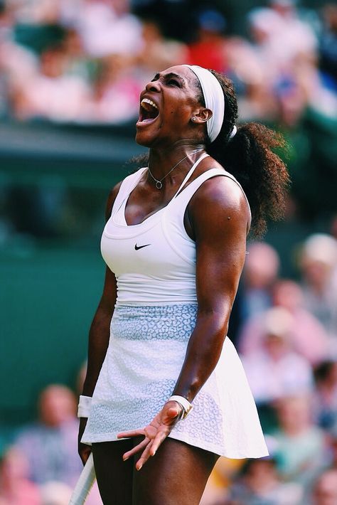 Serena Williams in Wimbledon 2015 #WTA #Williams #Wimbledon Serena Williams Black And White, Serena Williams Wallpaper, Serena Williams Outfit, Wallpapers Women, Indesign Ideas, Jennifer Capriati, Serena Williams Tennis, Venus And Serena Williams, Tennis Photos