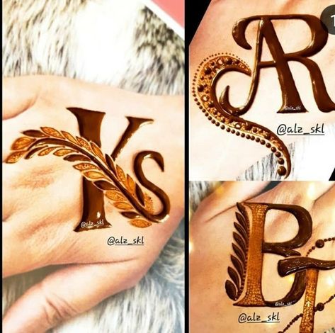 Beautiful alfabet tattoo design ✨🥀😍 A Alphabet Mehndi Design, Alfabet Tattoo, Tattoo Back Hand, Alphabet Henna Design, Alphabet Mehndi Design, Alphabet Mehndi, Capital Name, Kashee's Mehndi Designs, Peacock Mehndi Designs