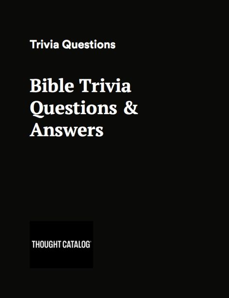 Lds Trivia Questions And Answers, Bible Quizzes With Answers, Bible Trivia Questions, Bible Riddles With Answers Jw, Bible Trivia Questions And Answers, Easy Bible Trivia Questions And Answers, Bible Trivia For Adults, Bible Trivia, Bible Quiz Questions And Answers