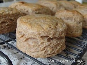 Milling Grains, Breads To Make, Whole Wheat Biscuits, Oregon Cottage, Wheat Biscuits, 4h Projects, Fall Meals, Wheat Recipes, Food Bread