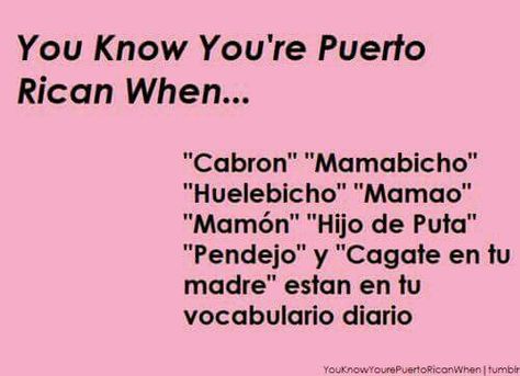 Spanish Slang Words, Puerto Rican Memes, Puerto Rican Jokes, Puerto Rican Slang, Soy Boricua, Hispanic Jokes, Spanish Slang, Useful Spanish Phrases, Puerto Rico Pictures