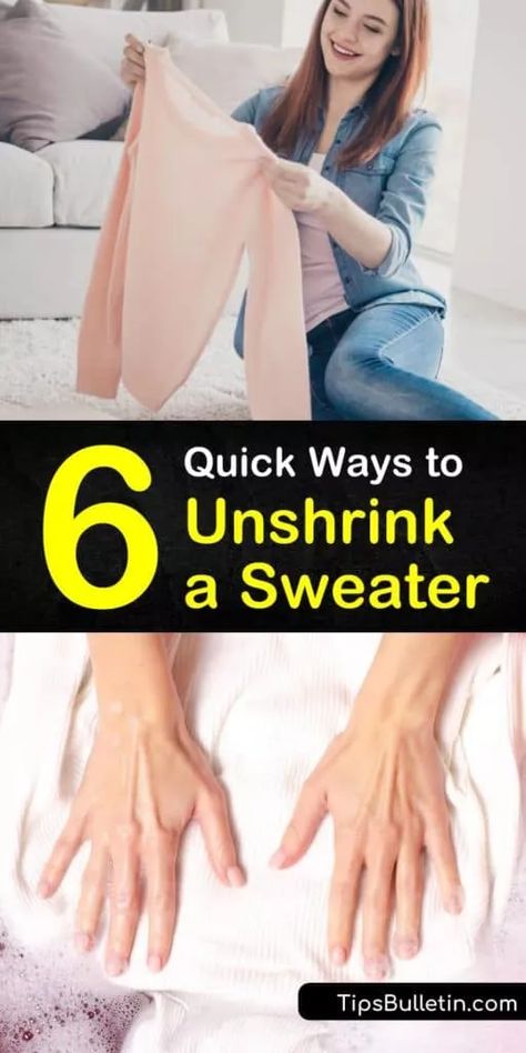 How To Stretch A Shrunken Wool Sweater, How To Unshrink Wool Sweater, Unshrink Wool Sweater, How To Unshrink A Sweater, How To Stretch A Sweater, How To Wash Sweaters, Cleaning Your Oven, Fixing Clothes, Shrunken Sweater