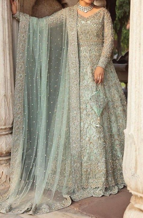 Barat Party Wear Dresses, Dresses Pakistani, Walima Dress, Shadi Dresses, Heavy Dresses, Nikkah Dress, Asian Bridal Dresses, Latest Bridal Dresses, Bridal Dresses Pakistan