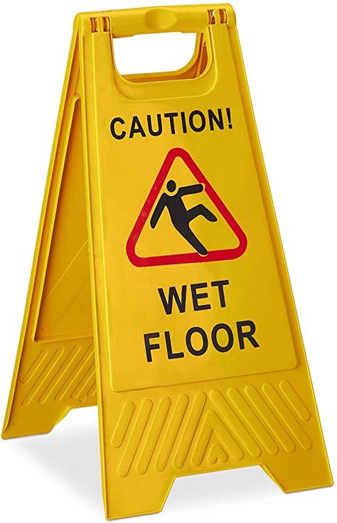 Wet floor signs exemplify the meaning of a sign. The sign is an object that is regularly associated with an exact concept. A wet floor sign indicates that the floor surrounding the sign is slippery. Wet Floor Sign Aesthetic, Rill Cuy, Wet Floor Sign, Wet Floor Signs, Signs And Symbols, Slippery When Wet, Wet Floor, Educational Videos, Warning Signs