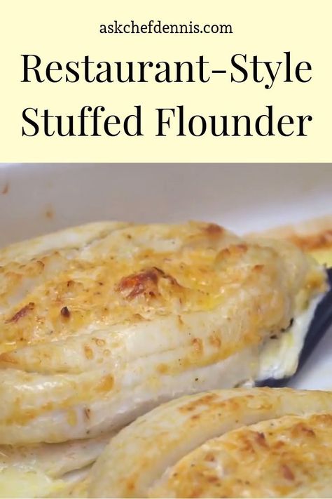 Stuffed Fish Recipes Tilapia, Seafood Stuffed Flounder, Flounder Stuffed With Crabmeat, Crab Stuffed Fish Recipes, Stuff Flounder With Crab, Stuffed Fish With Crabmeat, Stuffed Flounder Recipes, Stuffed Fish Recipes, Stuffed Flounder With Crabmeat