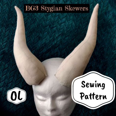 Check the link in my bio Sewing is a lightweight, convenient, and indestructible alternative to fragile and skill intensive foam horns. Check out my pattern and sewing tutorial for your next cosplay! #bg3 #baldersgate3 #bg3cosplay #cosplayhorns #horns #horntutorial #sewing #sewingpattern #sewingtutorial #tiefling #cosplay #cosplaytutorial #madewithcare #tutorial #videogames #pcgamer Tiefling Cosplay, Cosplay Horns, Cosplay Tutorial, Sewing Tutorials, Sewing Patterns, Sewing, Pattern, Quick Saves