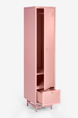 Cute Wardrobe Furniture, Locker Closet, Bedroom Locker, Rooms Decoration, Student Room, Metal Lockers, Wardrobe Furniture, Diy Closet, Cute Bedroom Decor