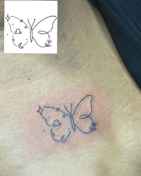 2 for $80 deal !!! Link in Bio to book #tinytat #tattoo #pmu #pinterest #butterflies #lady #libra #black #fyp #procreate #special #explore Libra Tattoos, Libra Tattoo, Tattoo Inspo, Tatting, Link In Bio, Butterflies, Tattoos, Quick Saves, Black