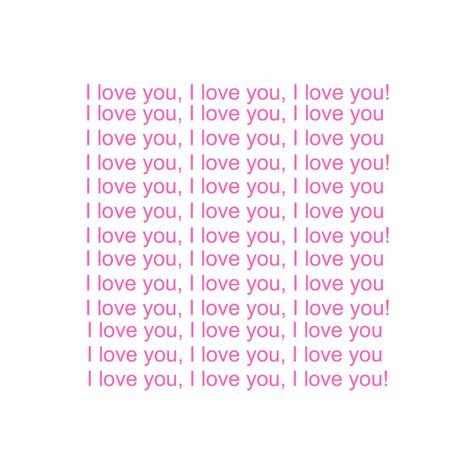 I Love You Icon Aesthetic, Lovecore Png, I Love My Boyfriend, I Love You Quotes For Him, Cute Texts For Him, Text For Him, I Love U, Cute Messages, Love My Boyfriend