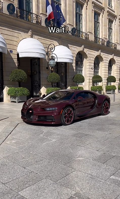 Red Car, My Dream Car, Future Car, Car Lover, Cherry Red, Wine Red, Bugatti, Luxury Cars