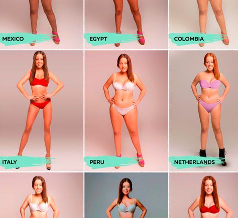 How One Woman's Body Was Photoshopped to Meet 18 Different "Ideal" Beauty Standards Ideal Woman, Curvy Body Types, Body Types Women, Average Body, Ideal Beauty, Real Bodies, Normal Body, Body Outfit, Ideal Body