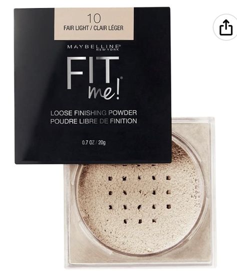 Fit Me Powder, Best Powder, Event Makeup, Smooth Skin Texture, Mineral Powder, Beauty Products Drugstore, Maybelline New York, Finishing Powder, Powder Makeup